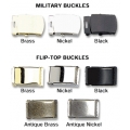 Military Buckles（カスタムベルト）